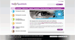 Desktop Screenshot of igualdade.naron.es